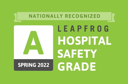 PMC earns an A in the Leapfrog Hospital Safety Grades 